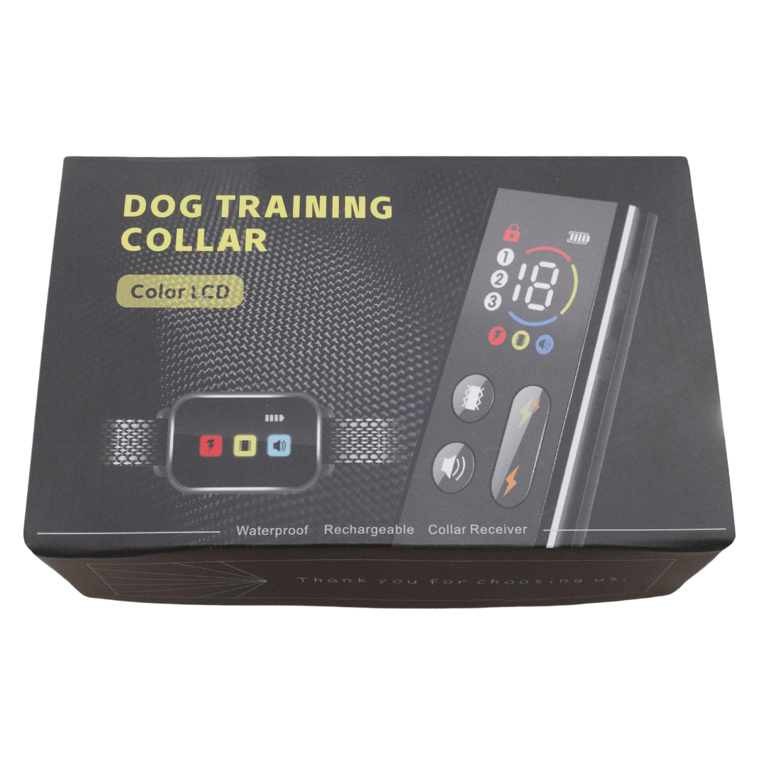 Long Range Dog Training Collar Color LCD Remote