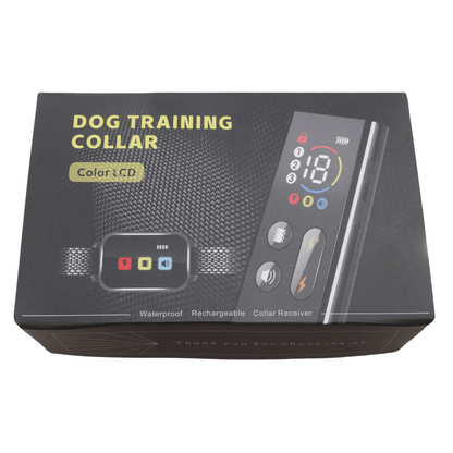 Long Range Dog Training Collar Color LCD Remote