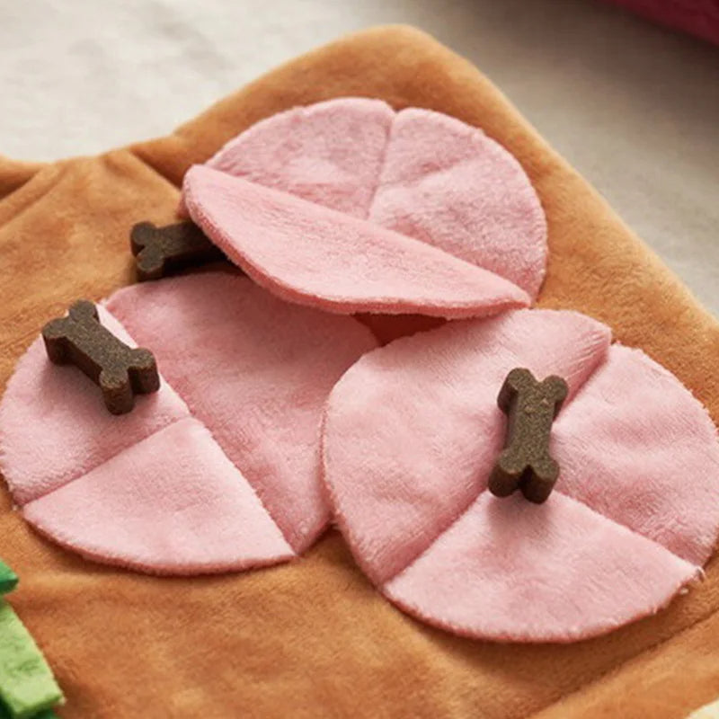 Interactive Dog Treat Dispensing Feeding Mat
