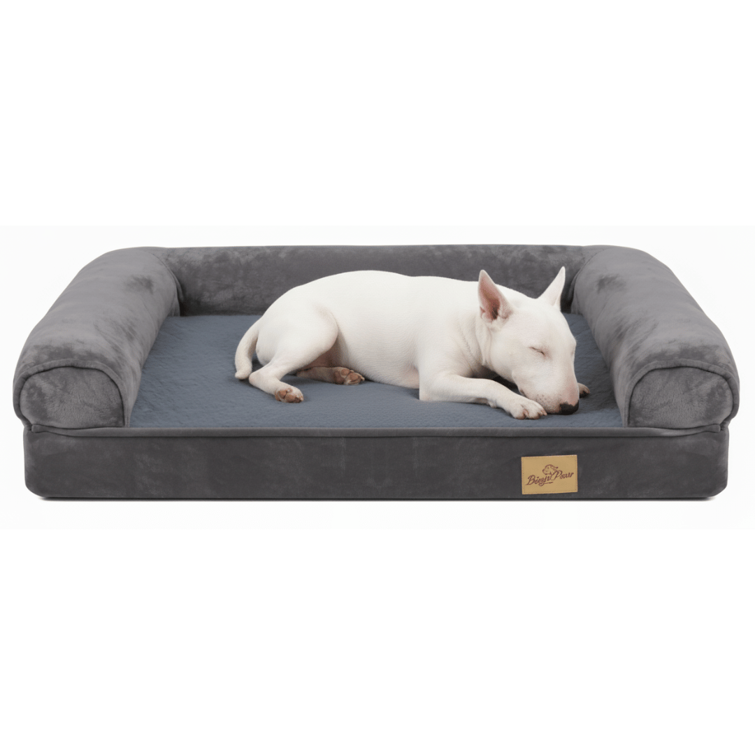 Plush Dog Bed Waterproof Pet Mattress Large