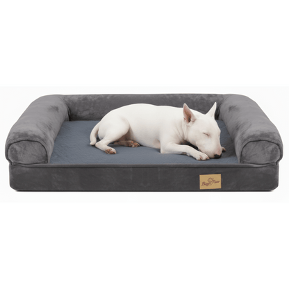 Plush Dog Bed Waterproof Pet Mattress Large