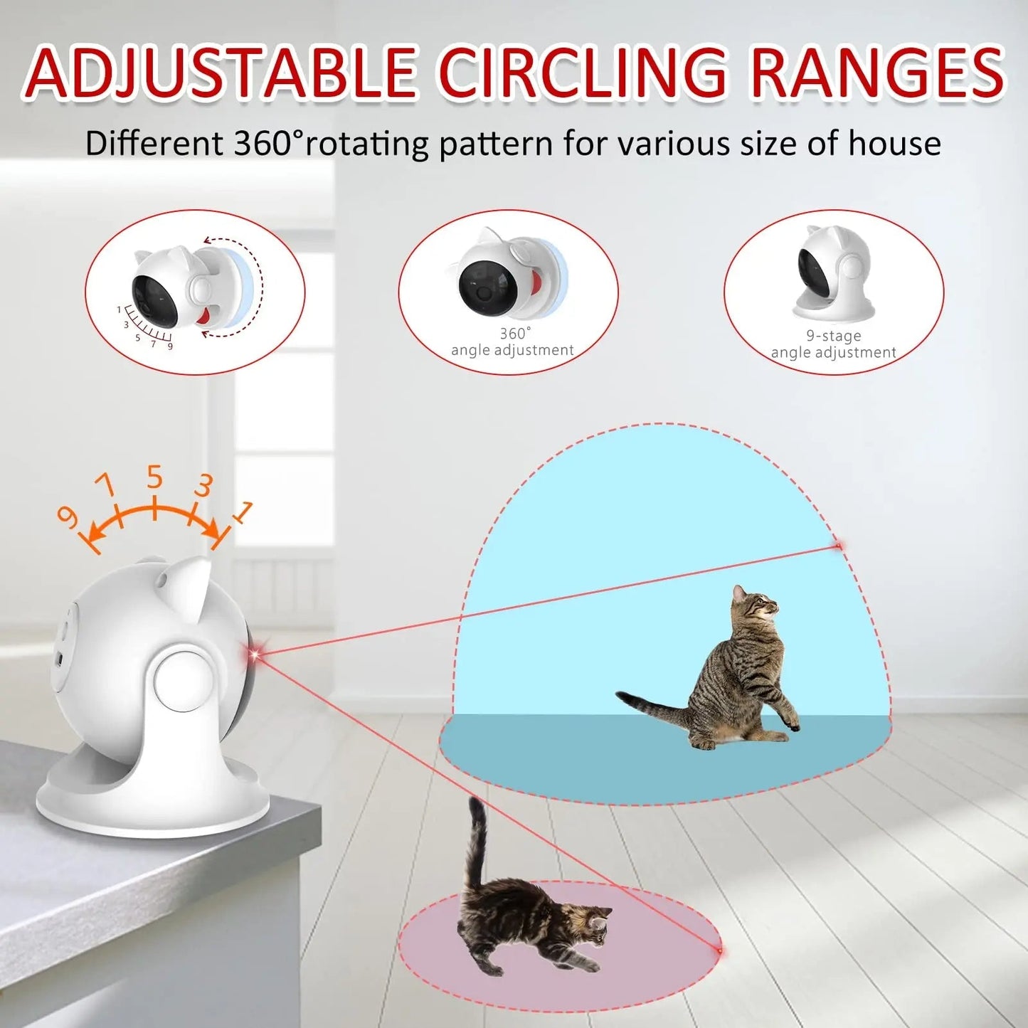 Interactive Laser Pet Toy