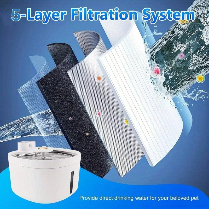 Pet Water Dispenser Automatic Refill for Cats Dogs