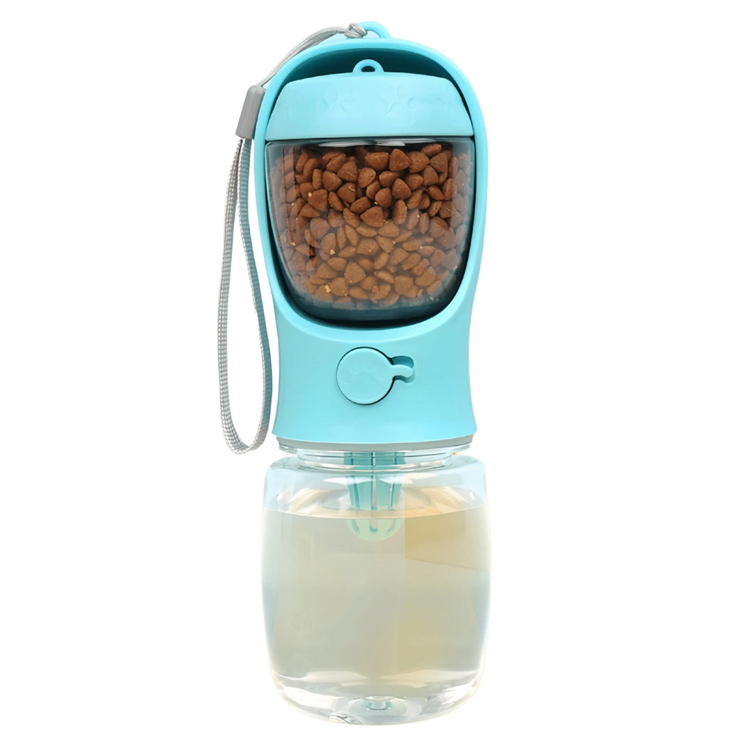Portable Dog Water Bottle Food Container
