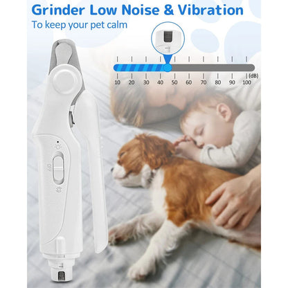 Pet Nail Trimmer Clipper With Led Guide