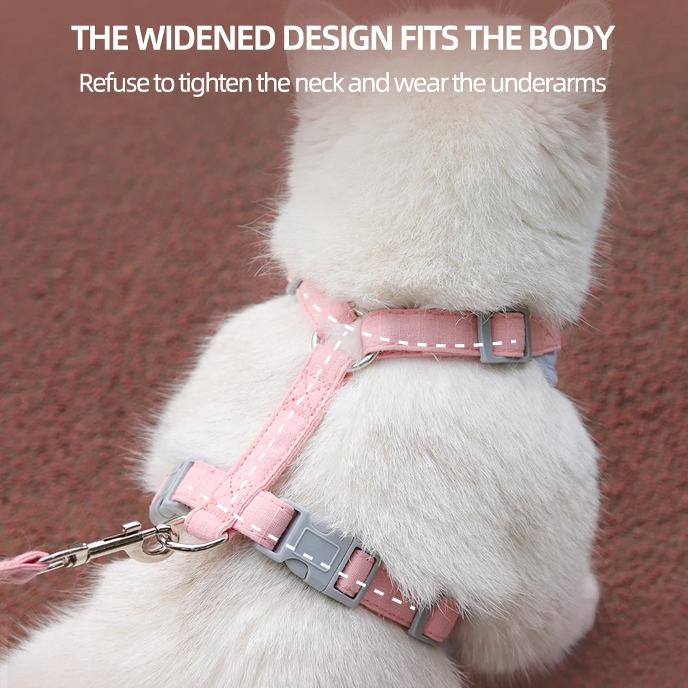 Purrfect Cat Harness And Leash Set