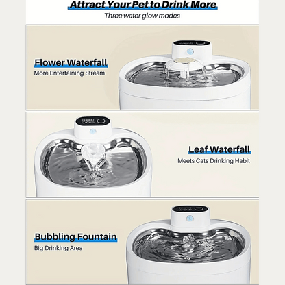 Pet Water Dispenser Automatic Refill for Cats Dogs