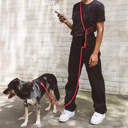 Durable Reflective Dog Leash For Large Breeds Running Walking