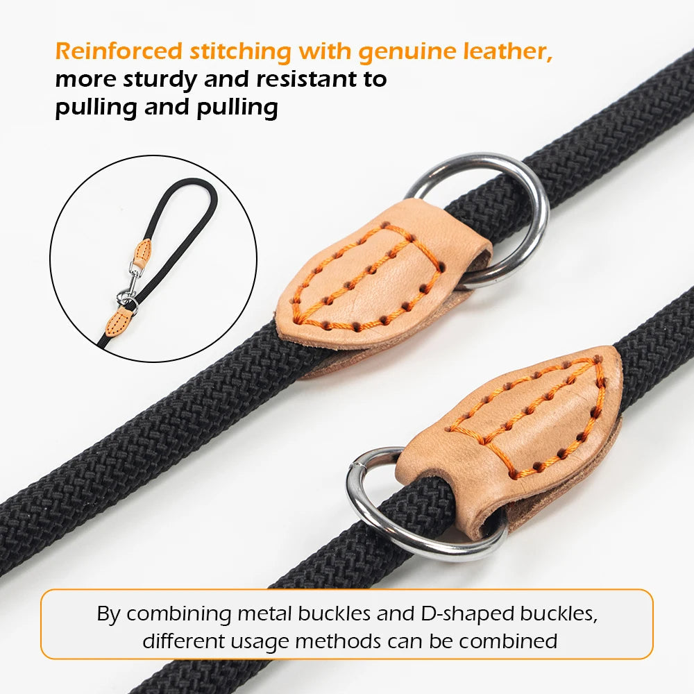 Adjustable Dog Leash Strong Strap