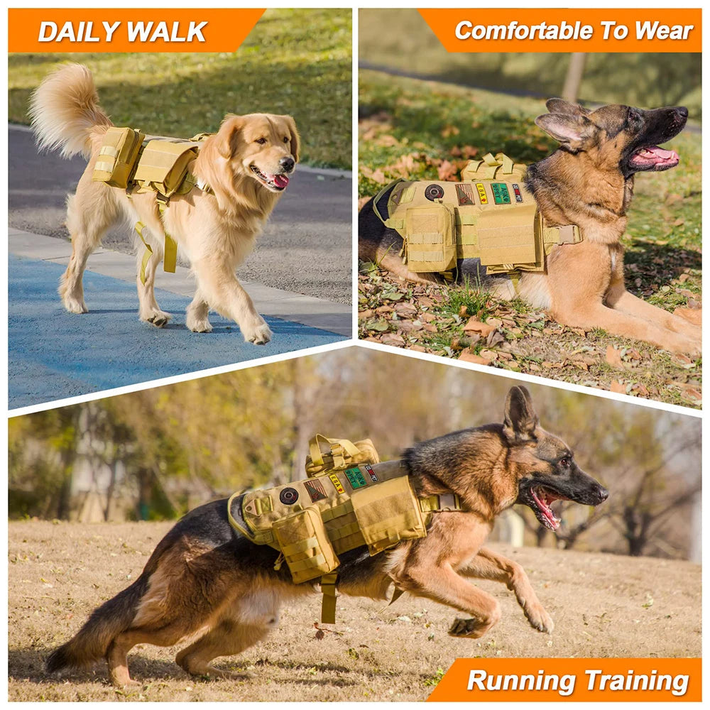 Durable Dog Training Vest With Pockets