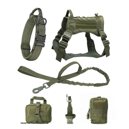 Tough Dog Training Vest Set with Leash and Pouch