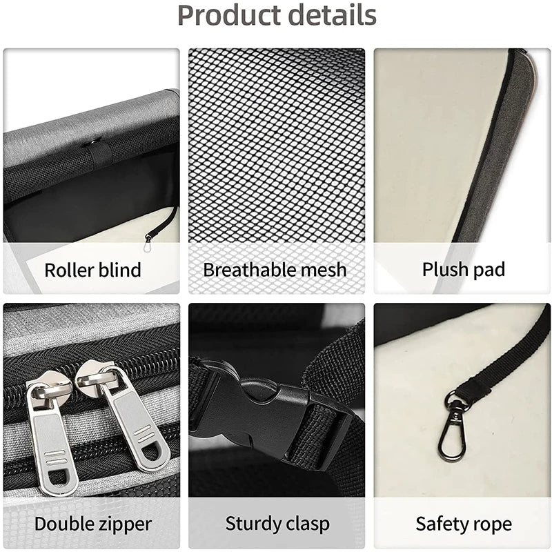 Pet Backpack Breathable For Cats Small Dogs