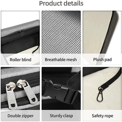 Pet Backpack Breathable For Cats Small Dogs