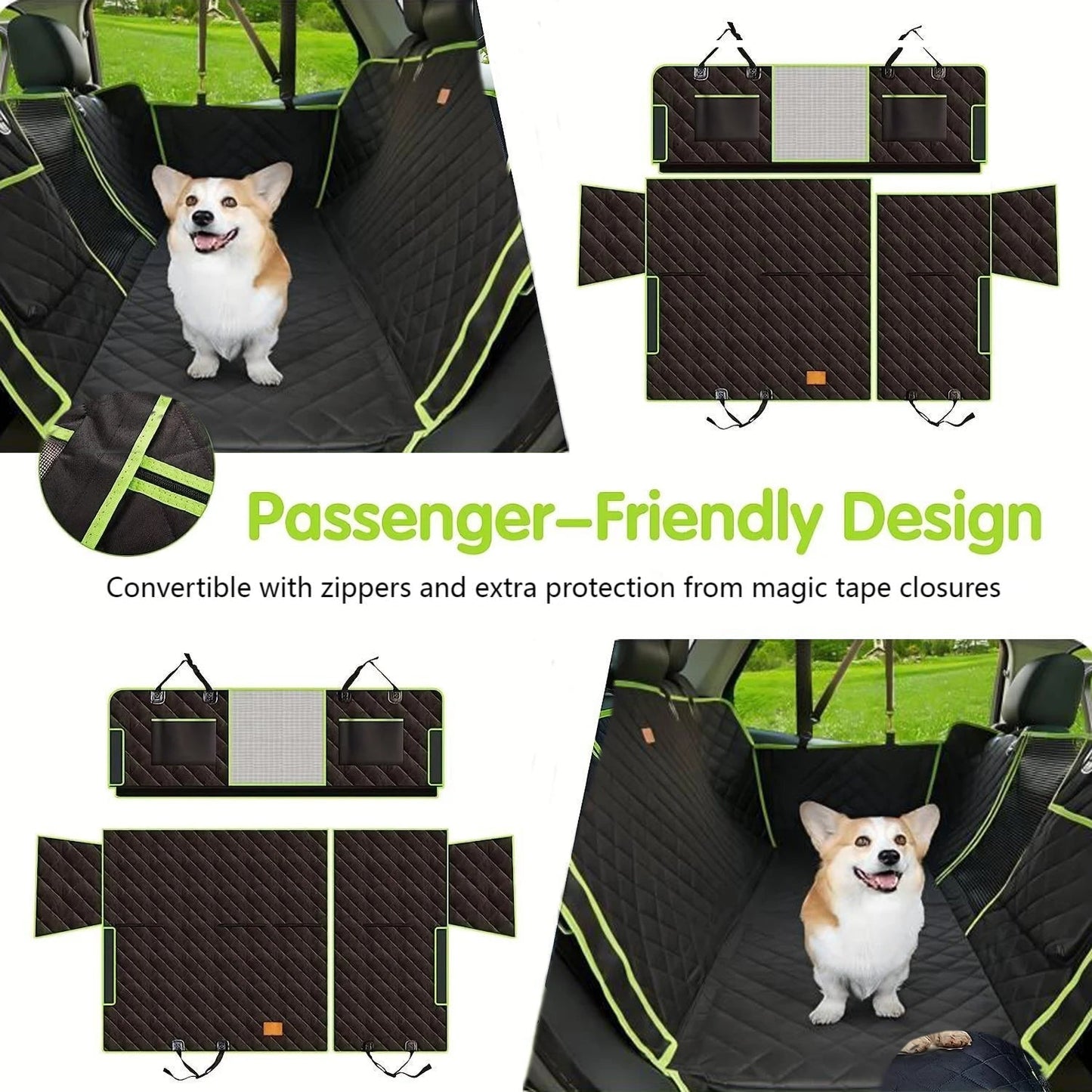 Durable Back Seat Pet Car Protector