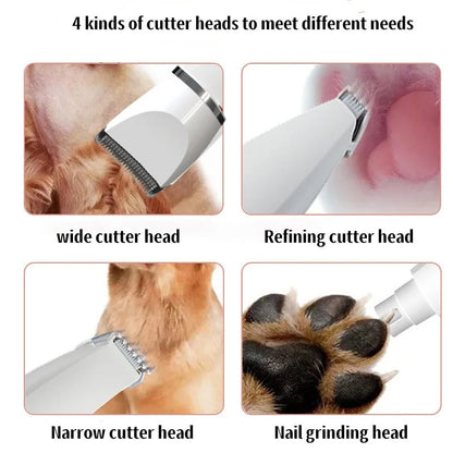 Pet Grooming Kit Rechargeable Trimmer Quiet Operation