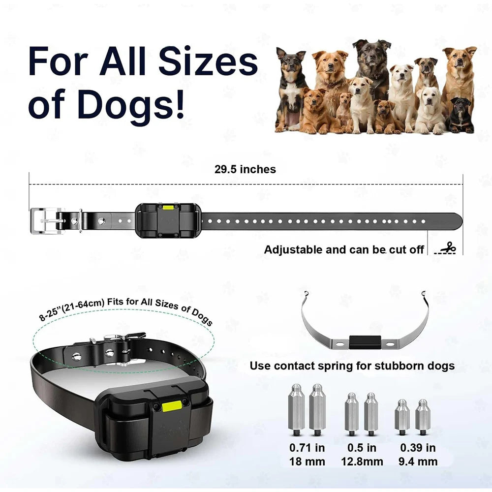Long Range Remote Dog Training Collar Large Breed