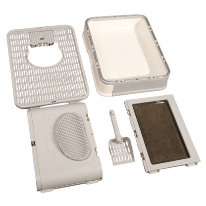 Hidden Cat Litter Box With Storage And Scoop Large
