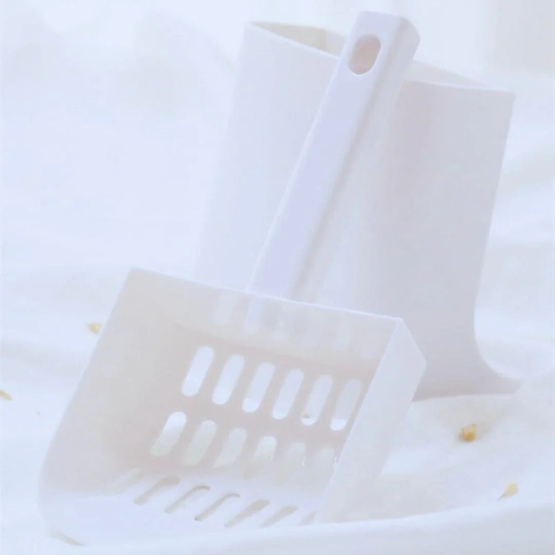 Cat Litter Scoop Fine Mesh Sieve with Holder
