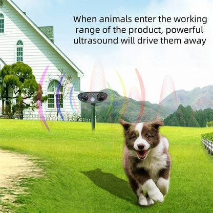 Solar Powered Yard Pest Repeller