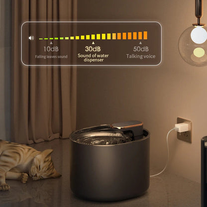 Pet Water Fountain Motion Sensor Night Light