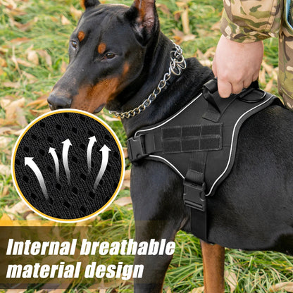 Durable Dog Training Vest Heavy Duty Harness