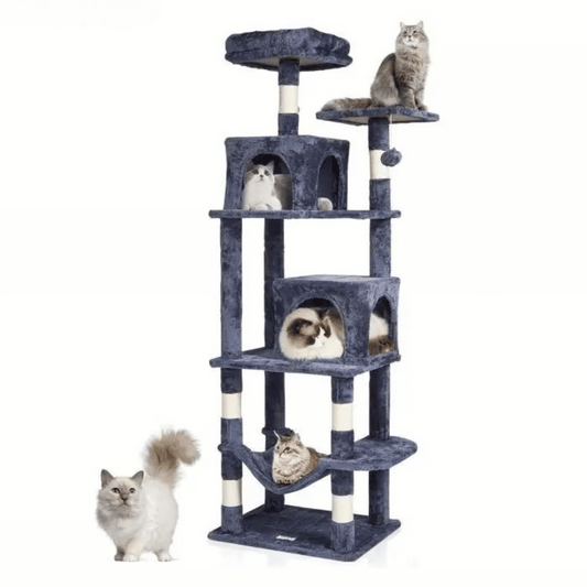 Cat Tower Multiple Levels Hammock - Pupporia