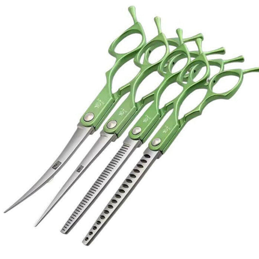 Pet Grooming Scissors Set Comfort Grip - Pupporia