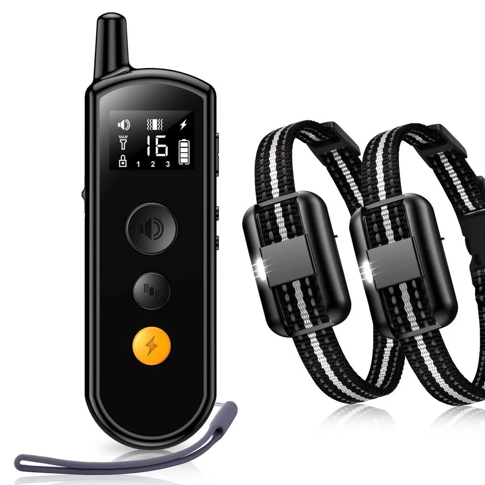 Remote Dog Training Collar Long Range Led Light