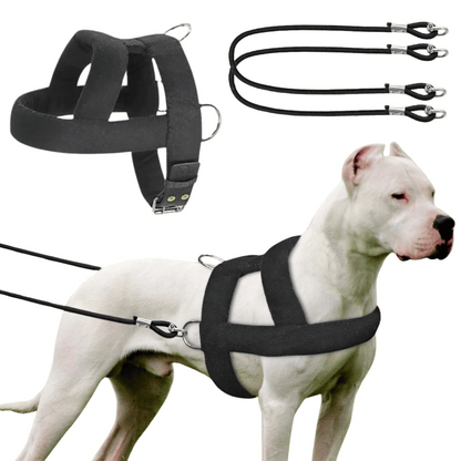 Tough Dog Pulling Harness Padded Support