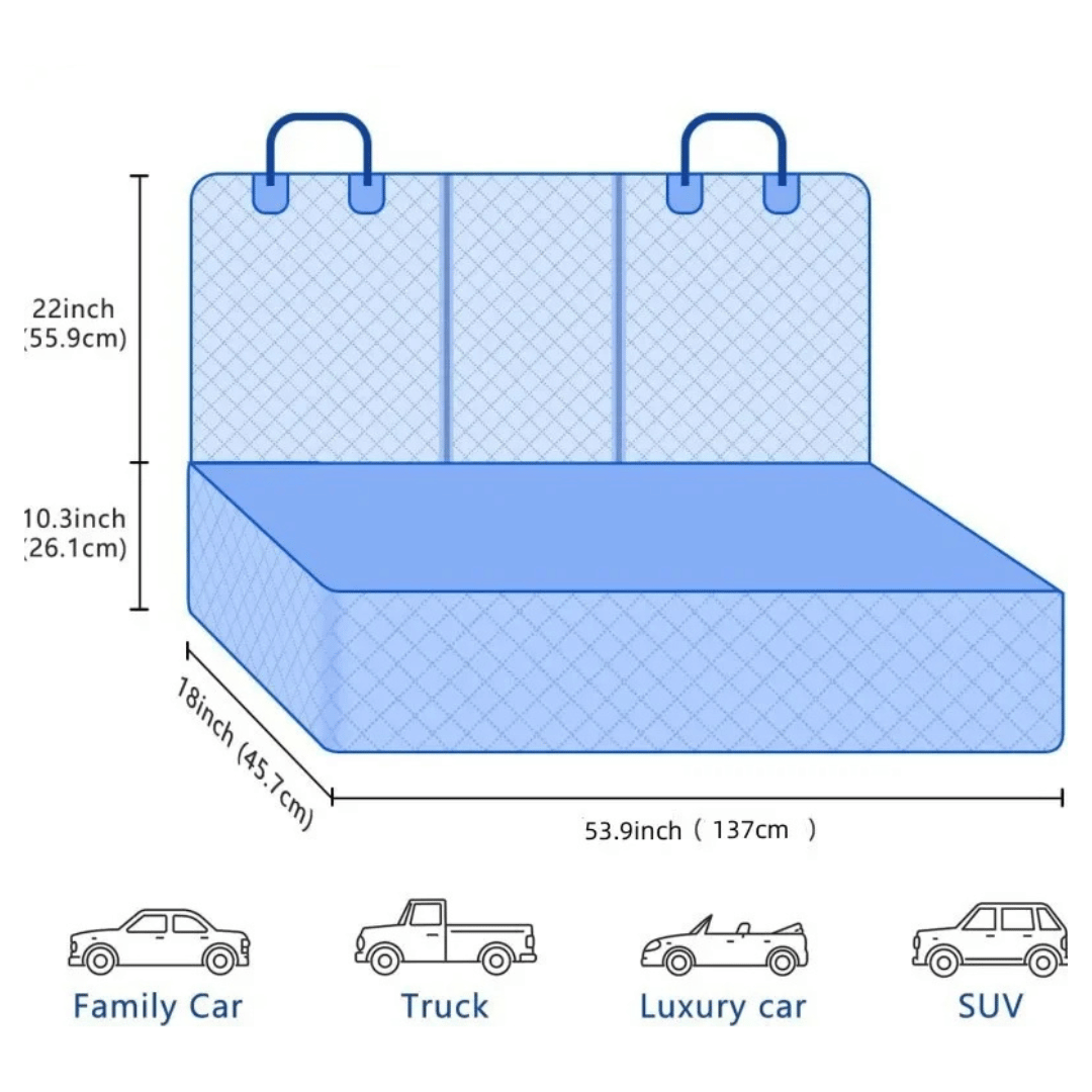 Pet Car Seat Protector Hammock Durable