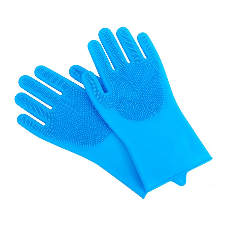 Pet Grooming Gloves Waterproof Easy Bathing