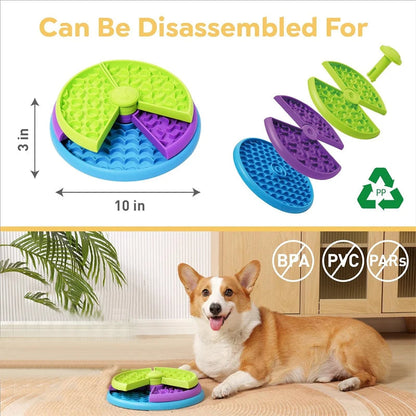 Slow Feed Dog Bowl Interactive Fun Healthy Meals