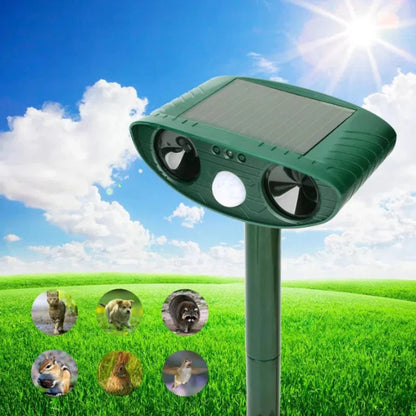 Solar Powered Yard Pest Repeller