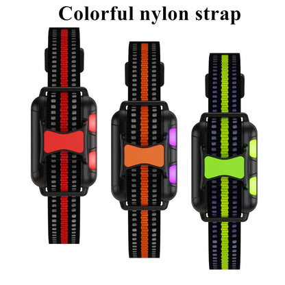 Nylon Pet Training Collar Remote Controlled