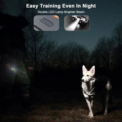Portable Anti Bark Dog Trainer LED Flashlight