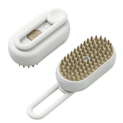 Pet Grooming Brush With Detangling Spray For Massage