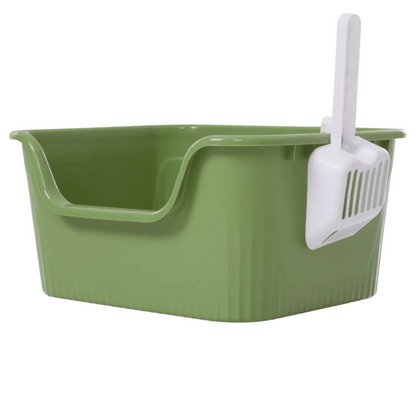 Large Covered Cat Litter Box with Scoop - Pupporia