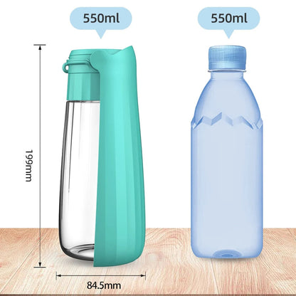 Collapsible Pet Water Bottle 550ml