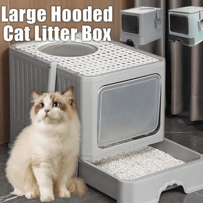 Hidden Cat Litter Box Easy Clean Large