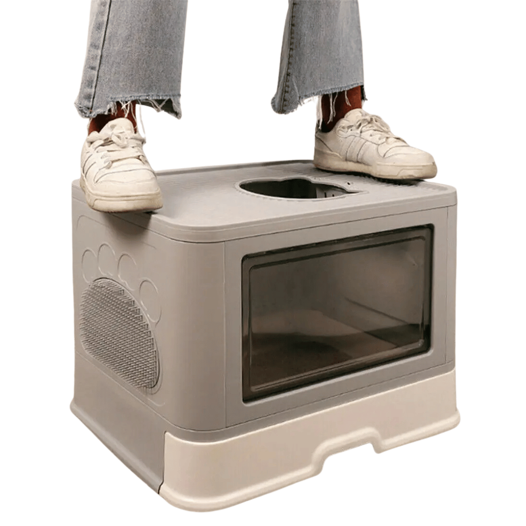 Hidden Cat Litter Box With Storage And Scoop Large