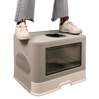 Hidden Cat Litter Box With Storage And Scoop Large