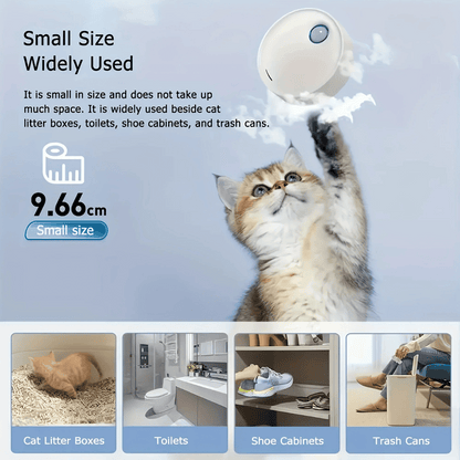 Pet Litter Box Odor Remover With USB Charger