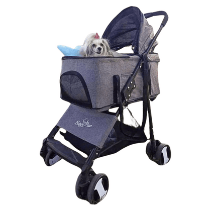Pet Stroller Detachable Carrier Car Seat
