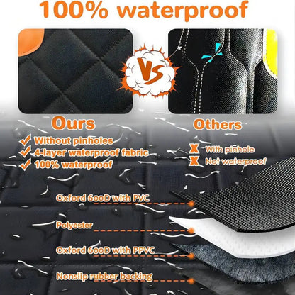 Pet Car Seat Cover Breathable Mesh Waterproof