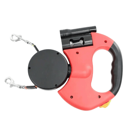 Adjustable Pet Leash Tangle with Light Clip