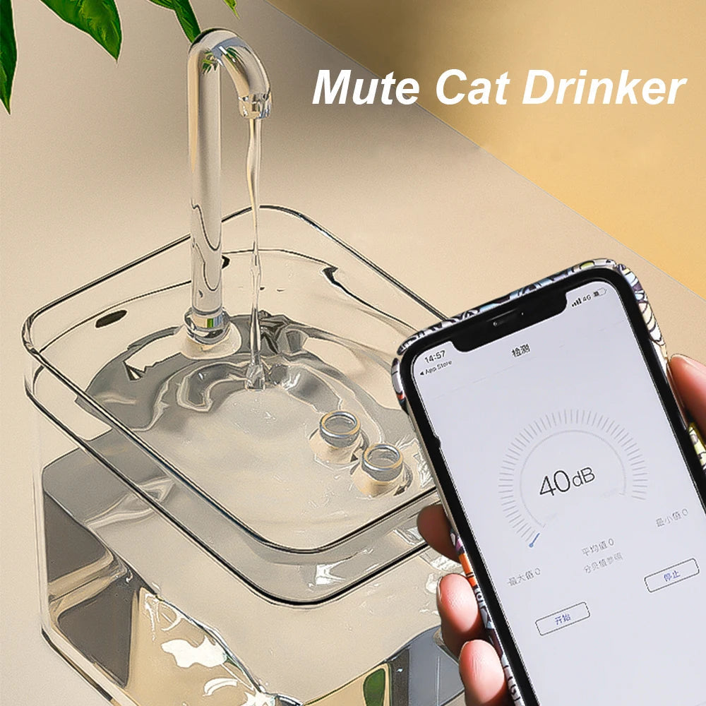 Automatic Cat Water Purifier Dispenser