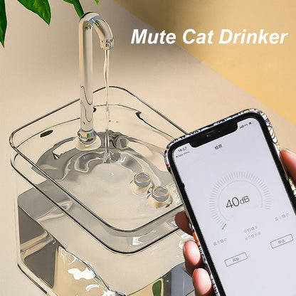 Automatic Cat Water Purifier Dispenser
