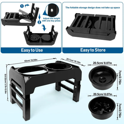 Elevated Dog Feeder Anti Gulping Dog Food Bowls