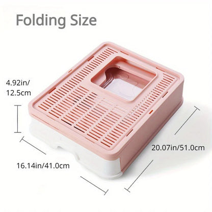 Hidden Cat Litter Box Odor Control Gray