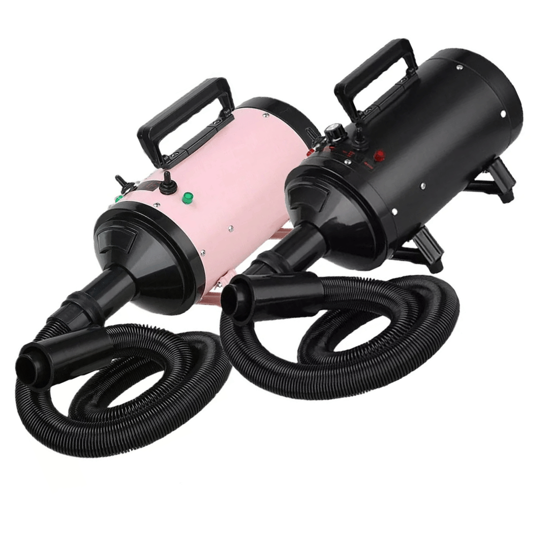 Pet Dryer Adjustable Heat Interchangeable Tips